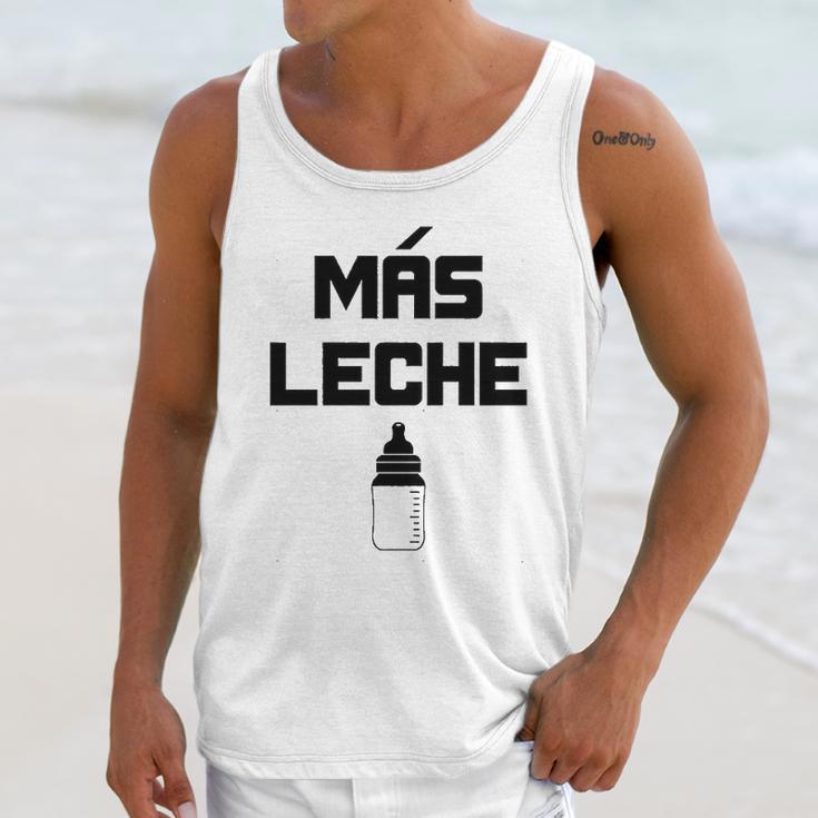 Mas Leche Spanish More Milk Unisex Tank Top Gifts for Her