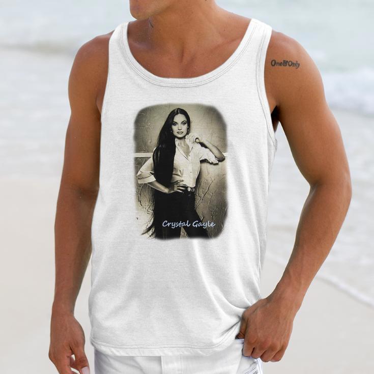 Milarois Crystal Gayle Beautiful Unisex Tank Top Gifts for Her