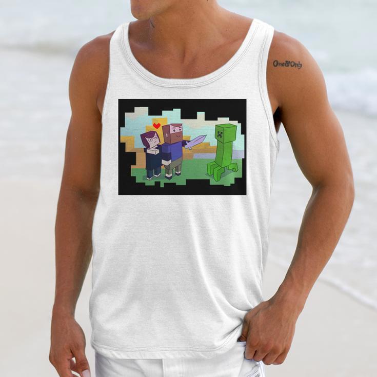 Minecraft Love T-Shirt Unisex Tank Top Gifts for Her