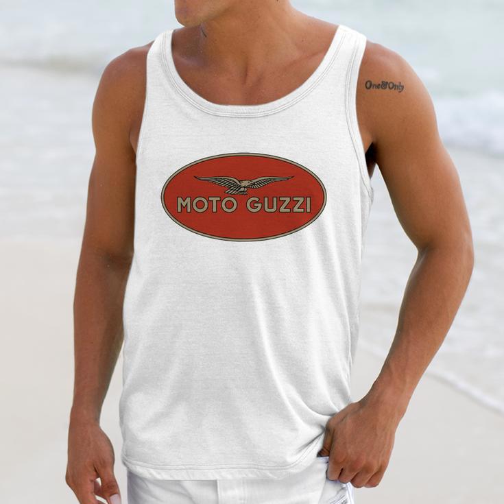 Moto Guzzi Retro Logo T-Shirt Unisex Tank Top Gifts for Her