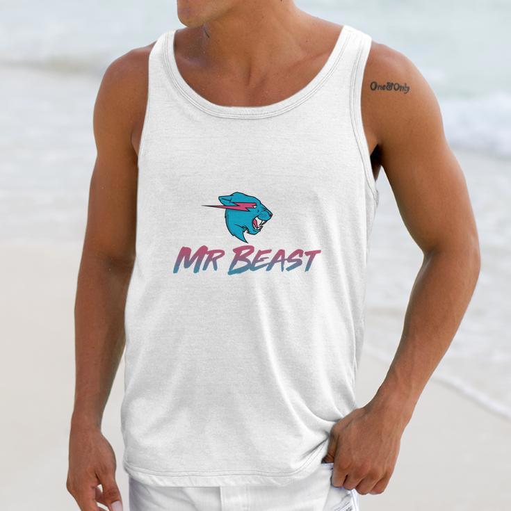 Mrbeast Logo Unisex Tank Top Gifts for Her