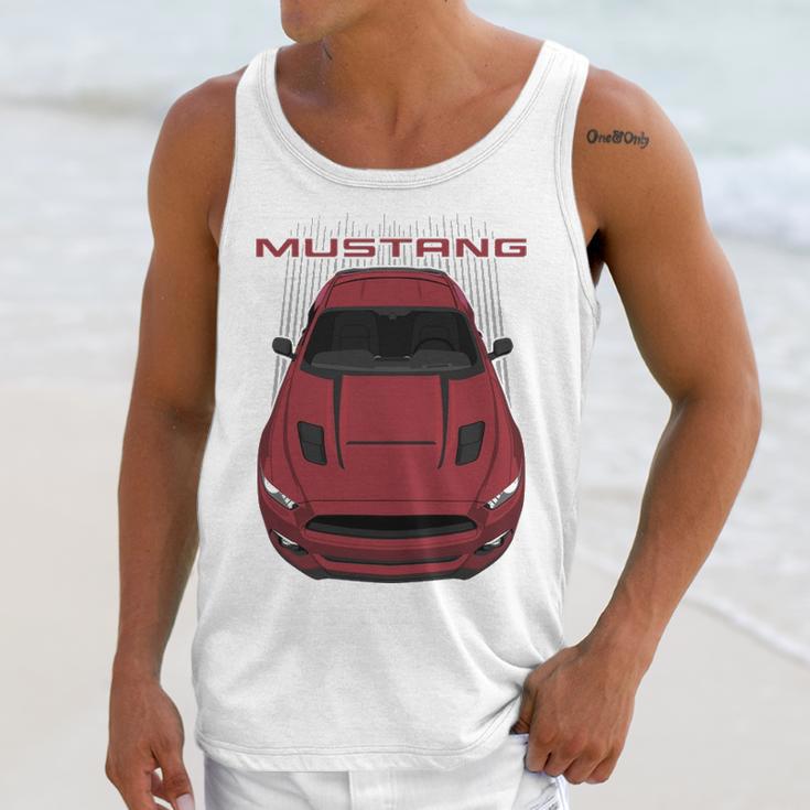 Mustang Gt Cs 2016 2017 Ruby Red Unisex Tank Top Gifts for Her