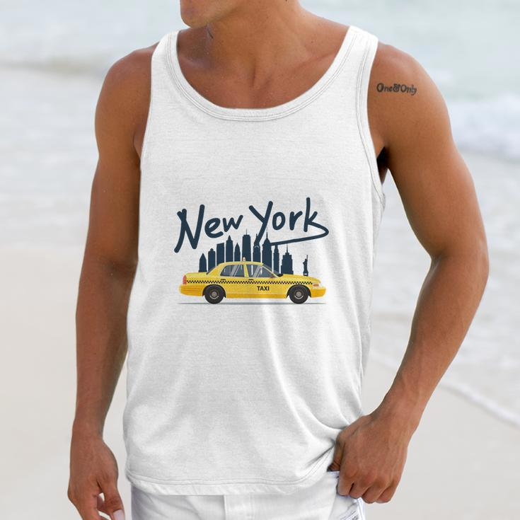 Nyc New York Yellow Cab Taxi Gift Souvenir Unisex Tank Top Gifts for Her