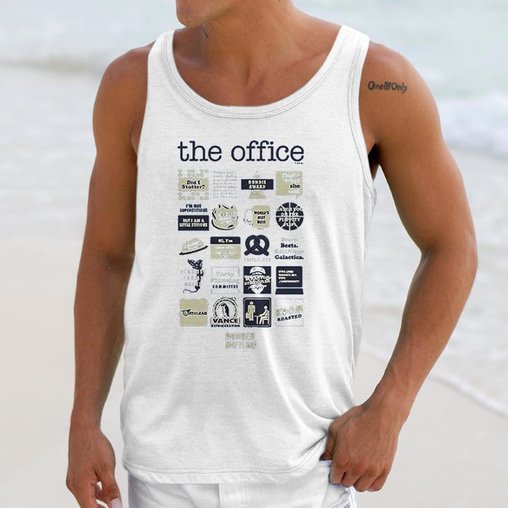 The Office Quote Mashup Unisex Tank Top Gifts for Her