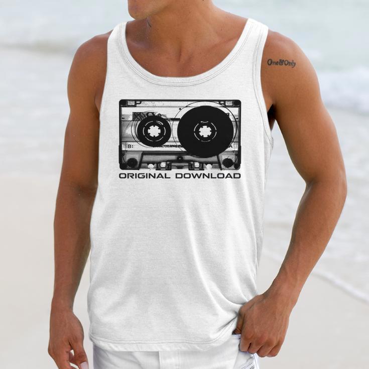 Original Download Retro Cassette Tape Music Unisex Tank Top Gifts for Her