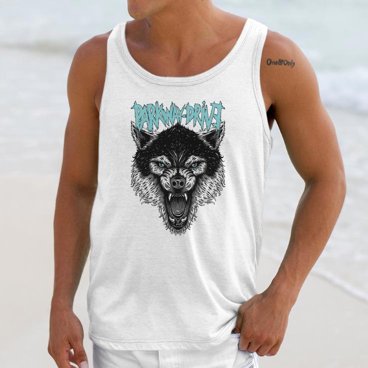 Parkway Drive Wolf Unisex Tank Top Gifts for Her