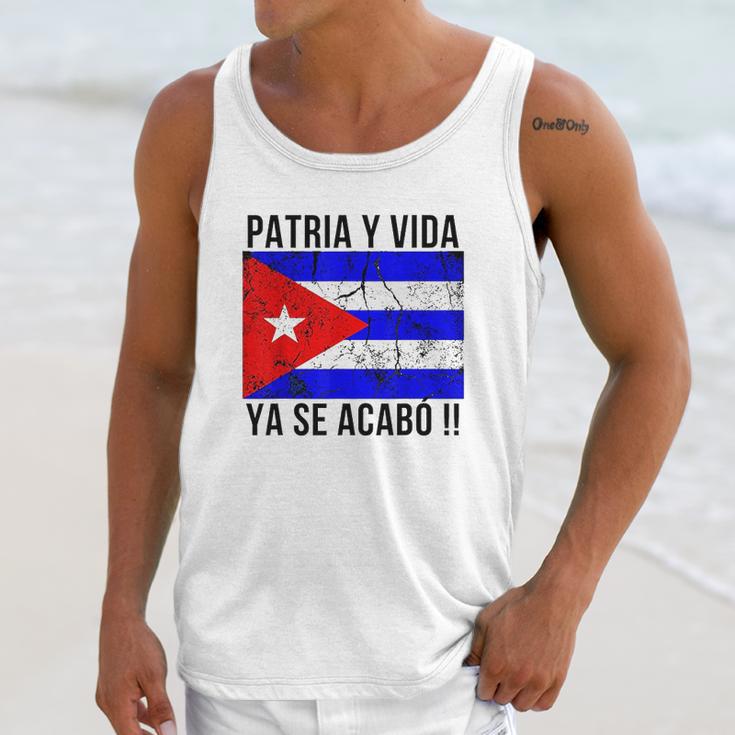 Patria Y Vida Ya Se Acabo Unisex Tank Top Gifts for Her