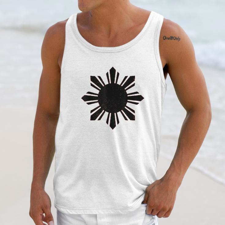 Philippines Filipino Vintage Sun Pinoy Pinay Unisex Tank Top Gifts for Her