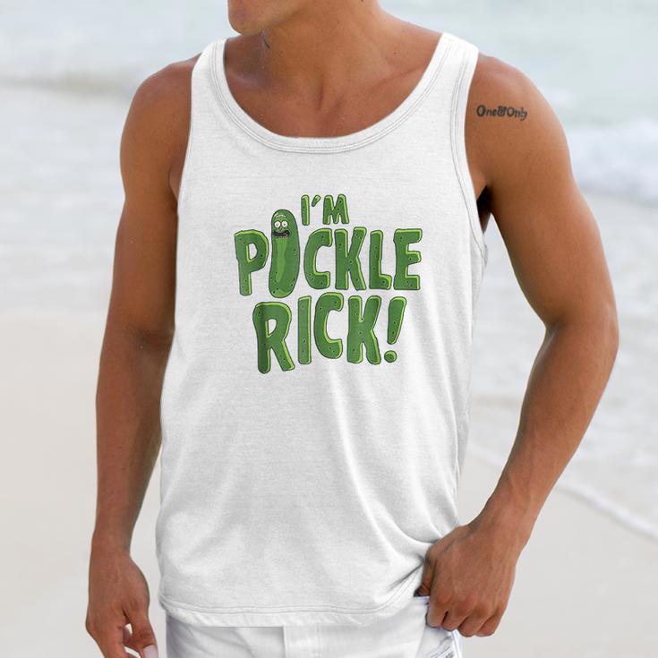 I Am Pickle Rick Pickle Text Unisex Tank Top Gifts for Her