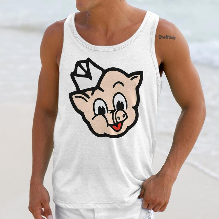 Piggly Wiggly Mascot Unisex Tank Top Gifts for Her