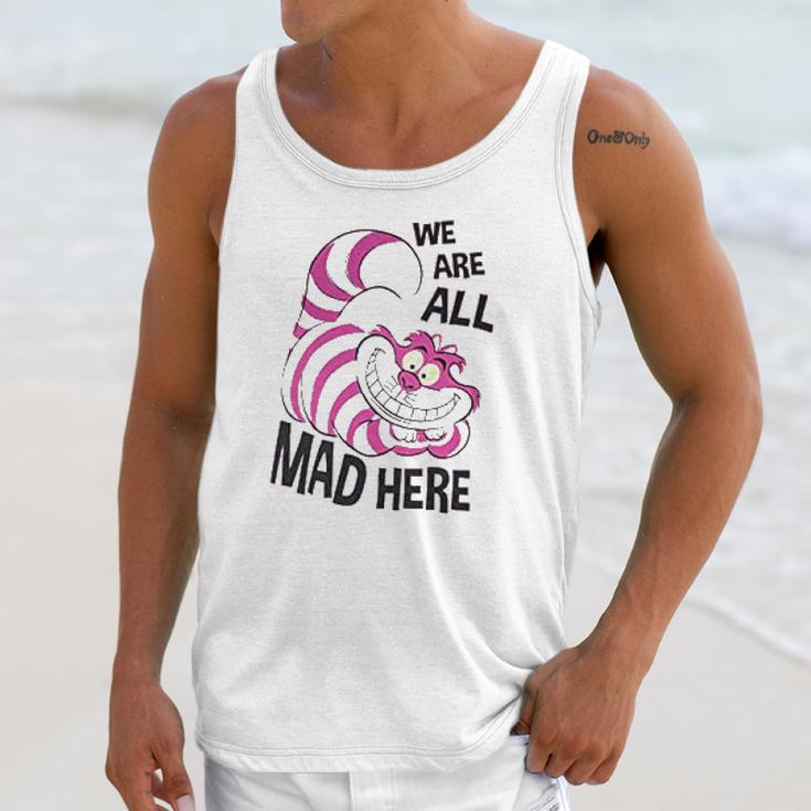 Plus Size Cheshire Cat Unisex Tank Top Gifts for Her