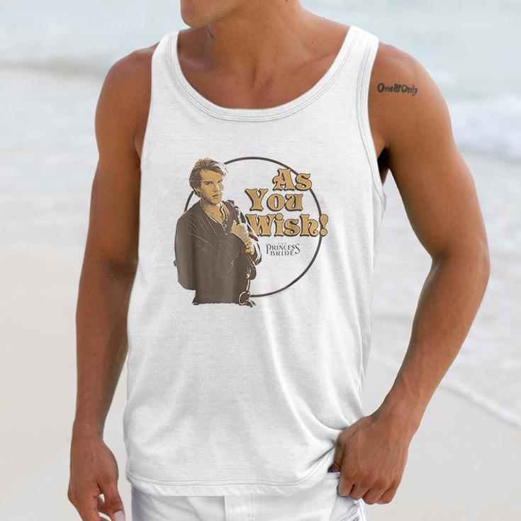 The Princess Bride As You Wish Young Wesley Unisex Tank Top Gifts for Her