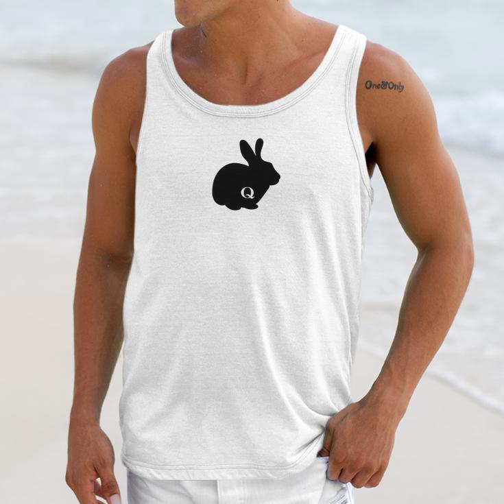 Qanon Wwg1wga Q Anon White Rabbit Usa Follow It Tee Unisex Tank Top Gifts for Her