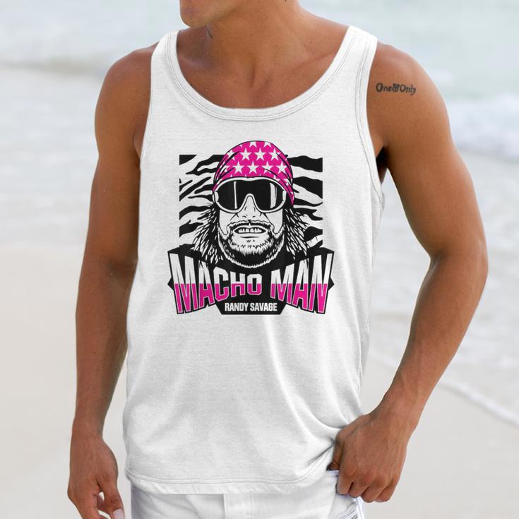 Randy Macho Man Savage Zebra Print Unisex Tank Top Gifts for Her