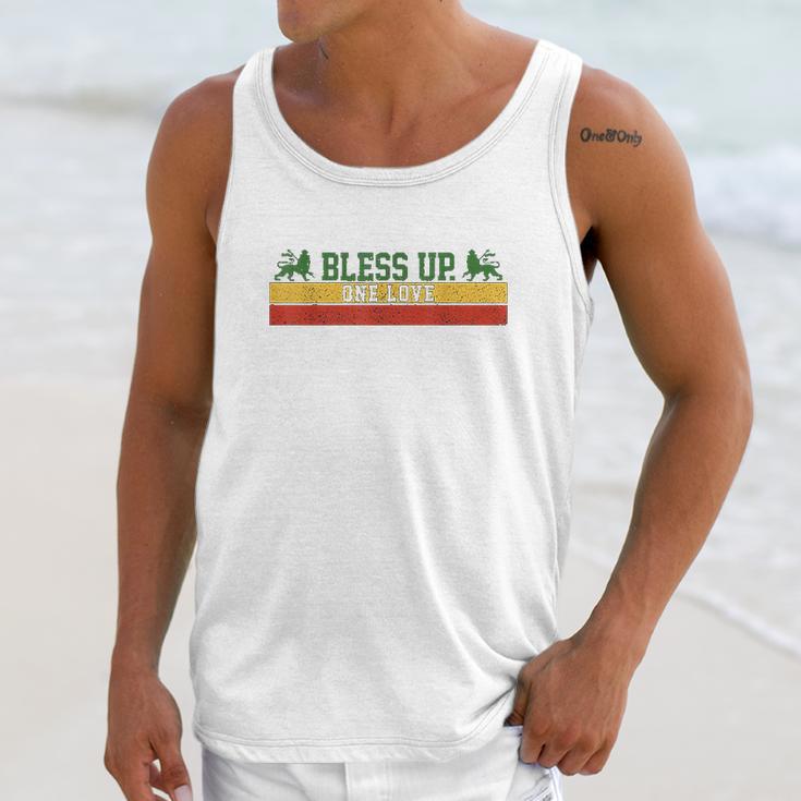 Rastafari Reggae Music Bless Up Dub Dancehall Rasta Gift Unisex Tank Top Gifts for Her