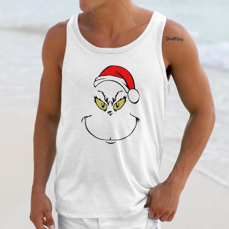 Resting Grinch Face Shirt Unisex Tank Top Gifts for Her