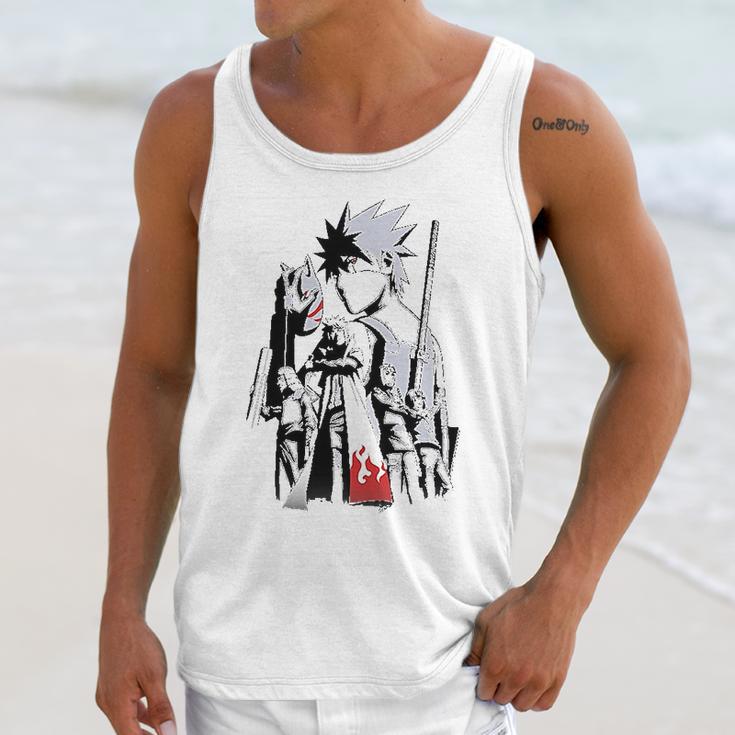 Ripple Junction Naruto Shippuden Adult Kakashi Story Light Weight Crew Unisex Tank Top Gifts for Her