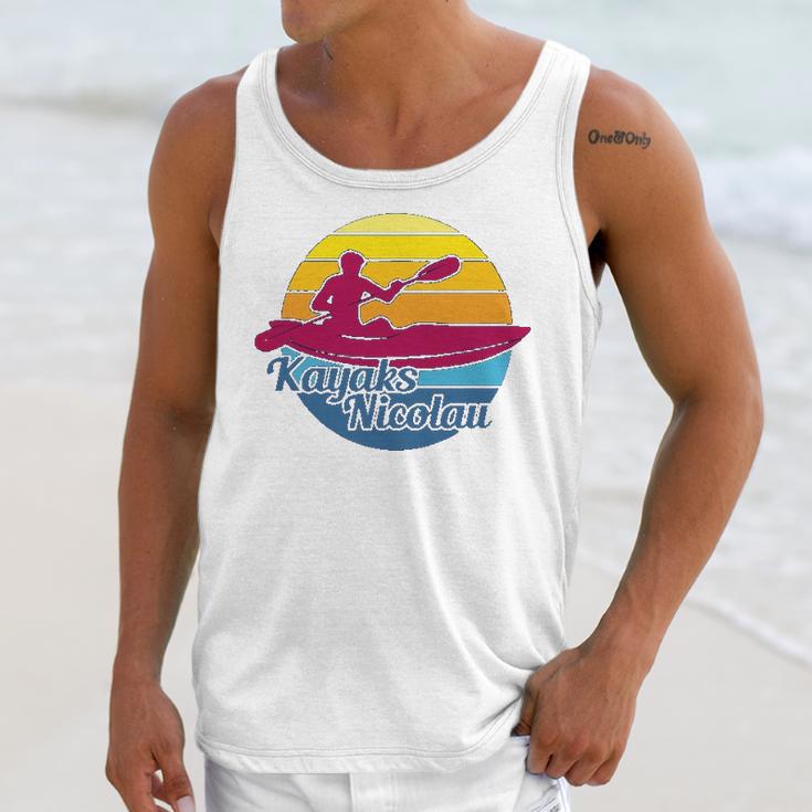 A Rough Day At Sea Is Better Than Any Day At The Office Kayaking Unisex Tank Top Gifts for Her