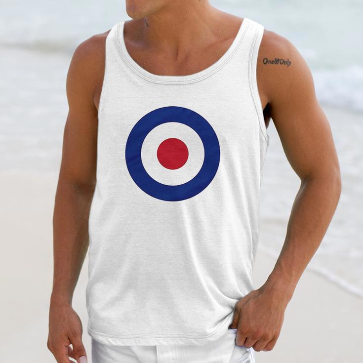 Roundel Mod Target Unisex Tank Top Gifts for Her