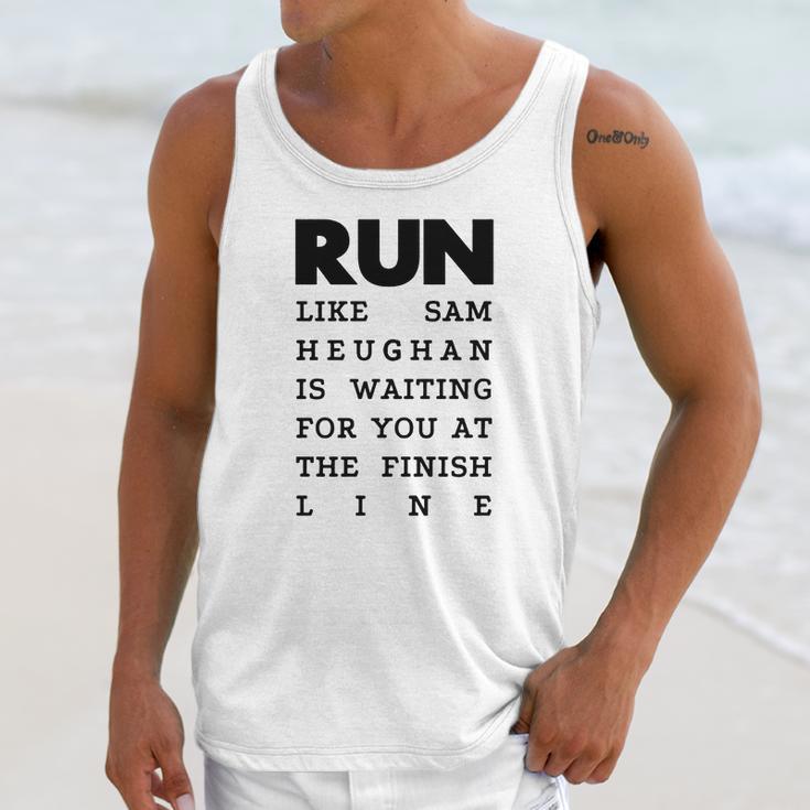 Run - Sam Heughan Unisex Tank Top Gifts for Her