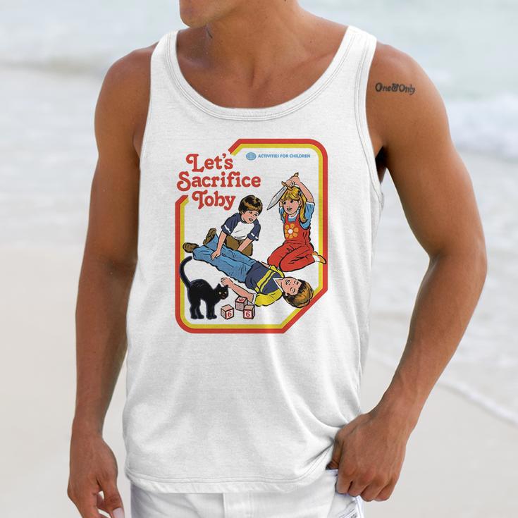 Lets Sacrifice Toby Unisex Tank Top Gifts for Her