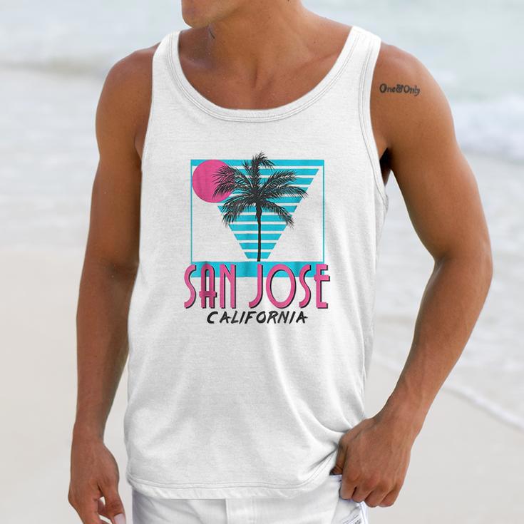 San Jose California Retro Ca Cool Unisex Tank Top Gifts for Her