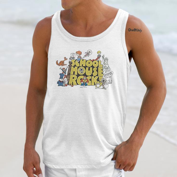 Schoolhouse Rock Mens Baseball Unisex Tank Top Gifts for Her