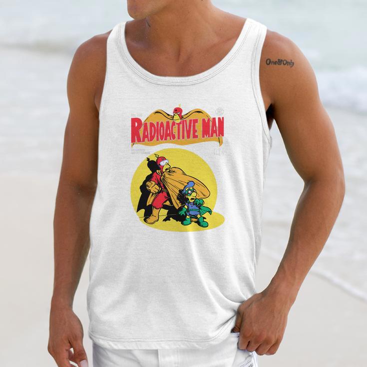 Simpsons Radioactive Man Unisex Tank Top Gifts for Her