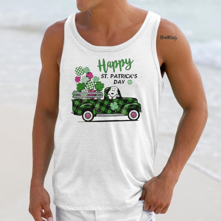 Snoopy Happy St Patricks Day Unisex Tank Top Gifts for Her