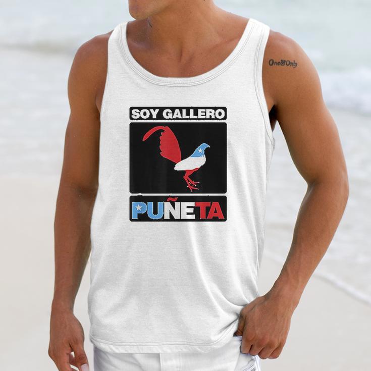 Soy Gallero Boricua Unisex Tank Top Gifts for Her