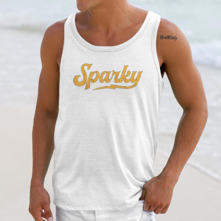 Sparky Electrician Funny Unisex Tank Top Gifts for Her