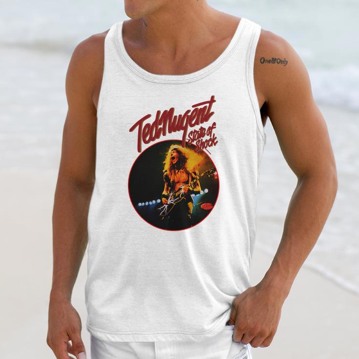 Ted Nugent State Of Shock Art Unisex Tank Top Gifts for Her