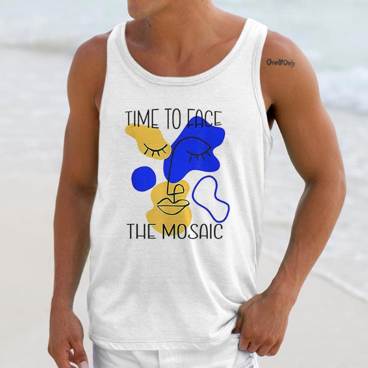 Time To Face The Mosaic Unisex Tank Top Gifts for Her