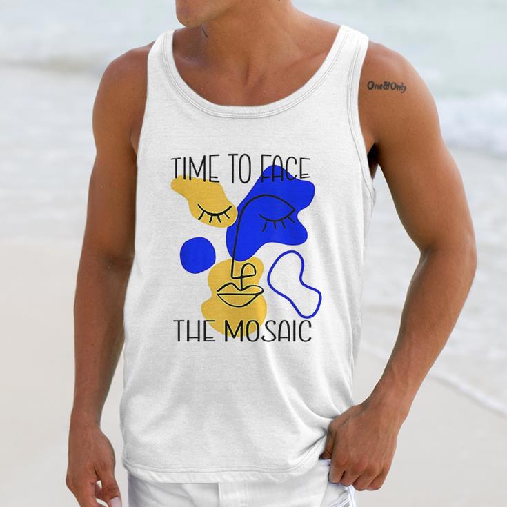 Time To Face The Mosaic Unisex Tank Top Gifts for Her