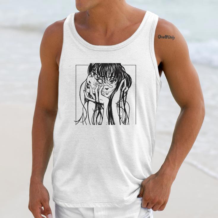 Tomie Anime Manga Junji Ito Uzumaki Unisex Tank Top Gifts for Her