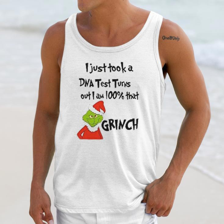 I Took A Dna Test Turns Out I Am That Grinch Unisex Tank Top Gifts for Her