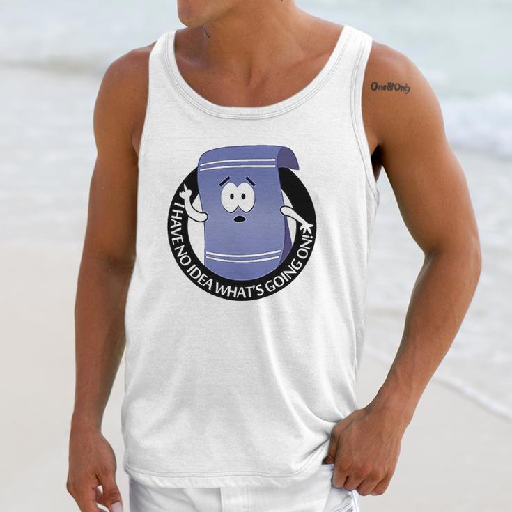 Towelie South Park Funny I Have No Idea Unisex Tank Top Gifts for Her