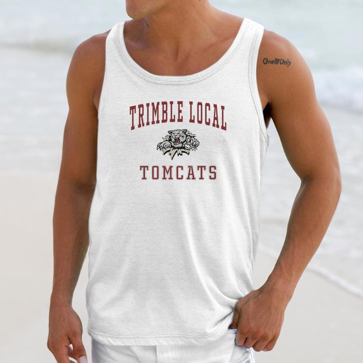 Trimble Local High School Tomcats C1 Unisex Tank Top Gifts for Her