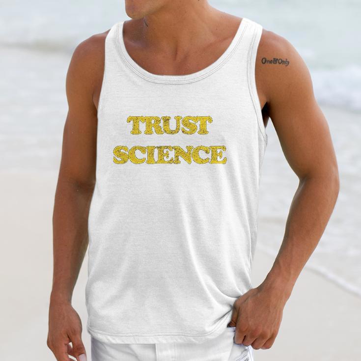 Trust Science Social Distancing Unisex Tank Top Gifts for Her