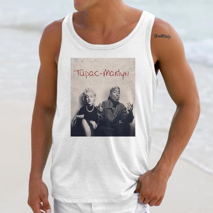 Tupac Marilyn Fans Unisex Tank Top Gifts for Her