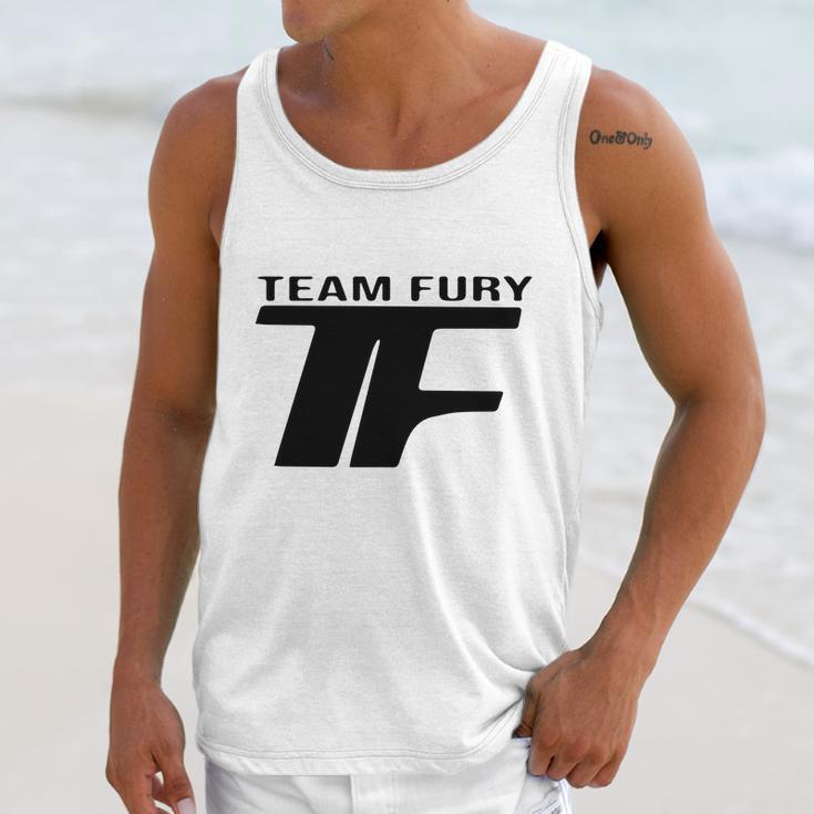 Tyson Fury Logo Black And White Unisex Tank Top Gifts for Her