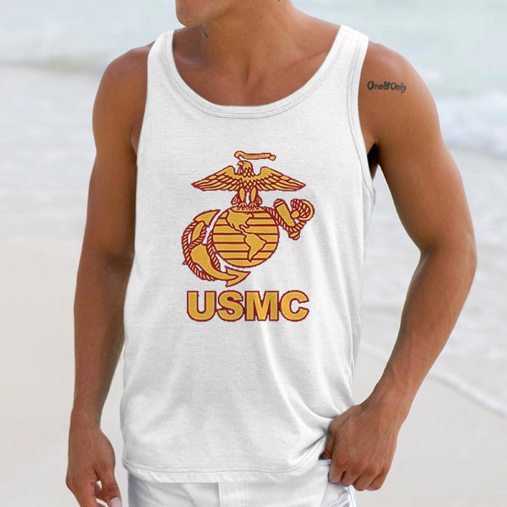 Us Marines Usmc Eagle Graphic Unisex Tank Top Gifts for Her