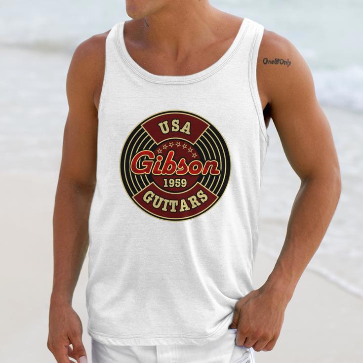 Usa Gibson Guitars 1959 Unisex Tank Top Gifts for Her