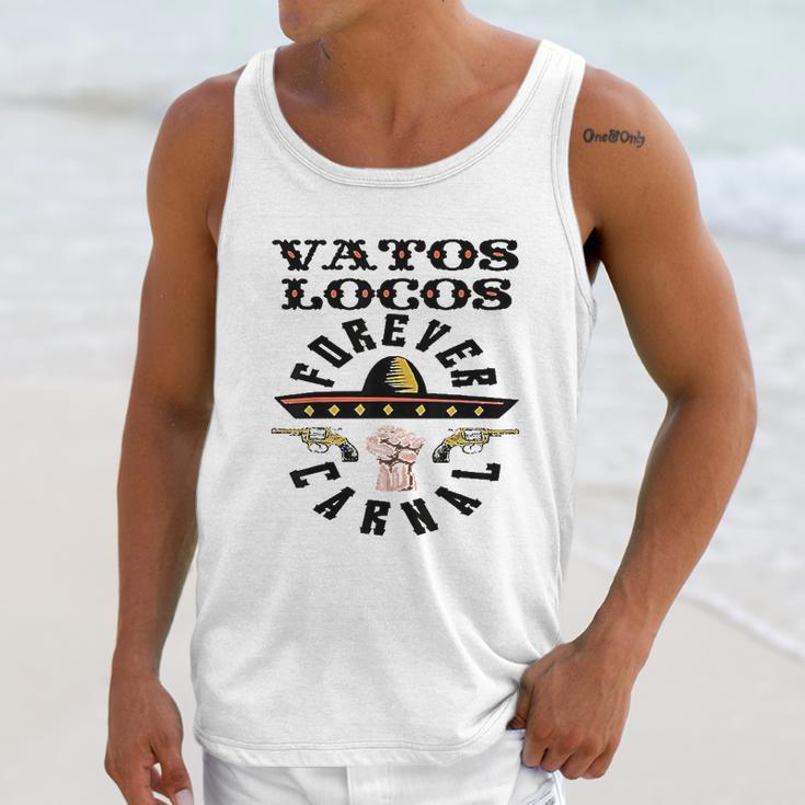 Vatos Locos Forever Blood In Blood Out Gift Unisex Tank Top Gifts for Her