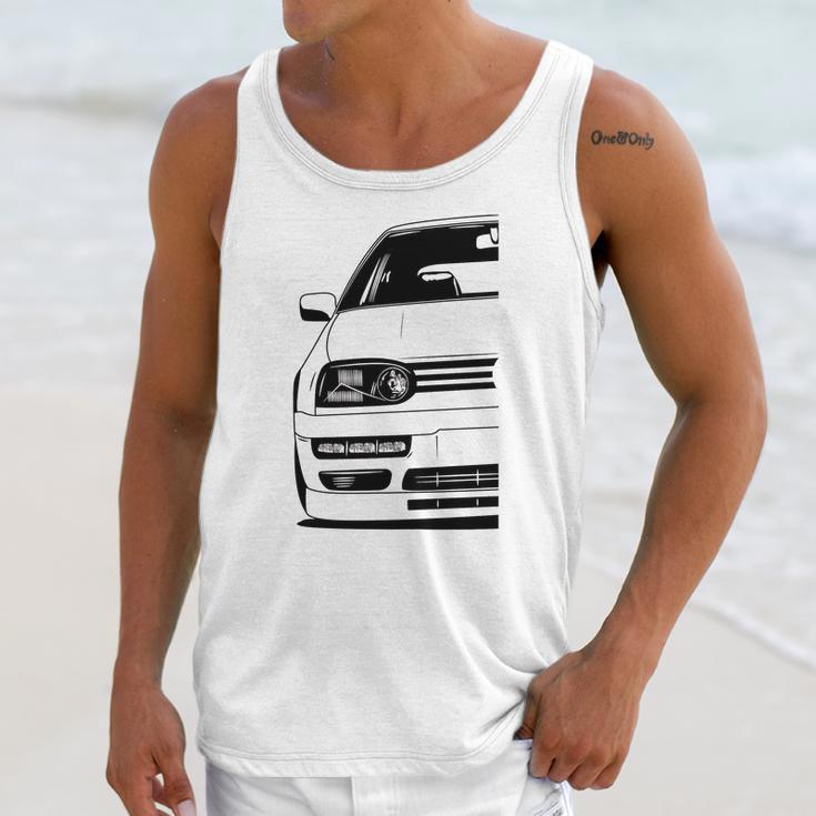 Volkswagen Golf Mk3 Unisex Tank Top Gifts for Her