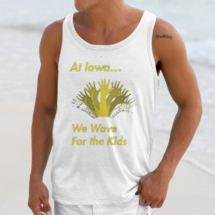 Wave Hawkeyes Waving Iowans Kids Childrens Hospital Unisex Tank Top Gifts for Her