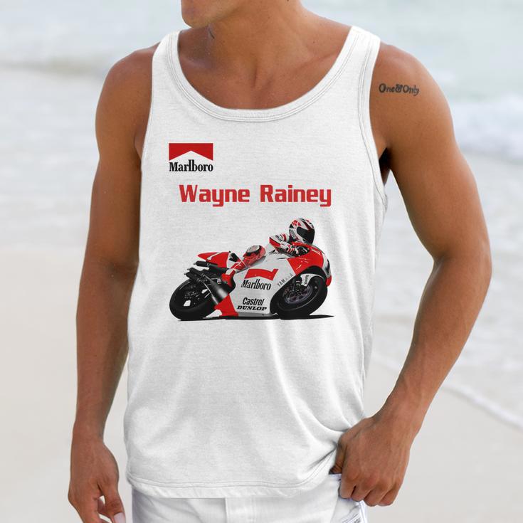 Wayne Rainey Yamaha Unisex Tank Top Gifts for Her