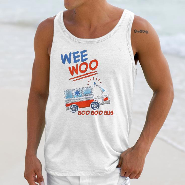 Wee Woo Boo Boo Bus Ambulance Funny Unisex Tank Top Gifts for Her