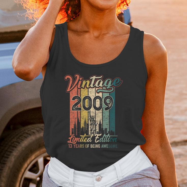 13 Years Old Birthday Gifts Vintage 2009 Limited Edition Unisex Tank Top Gifts for Women