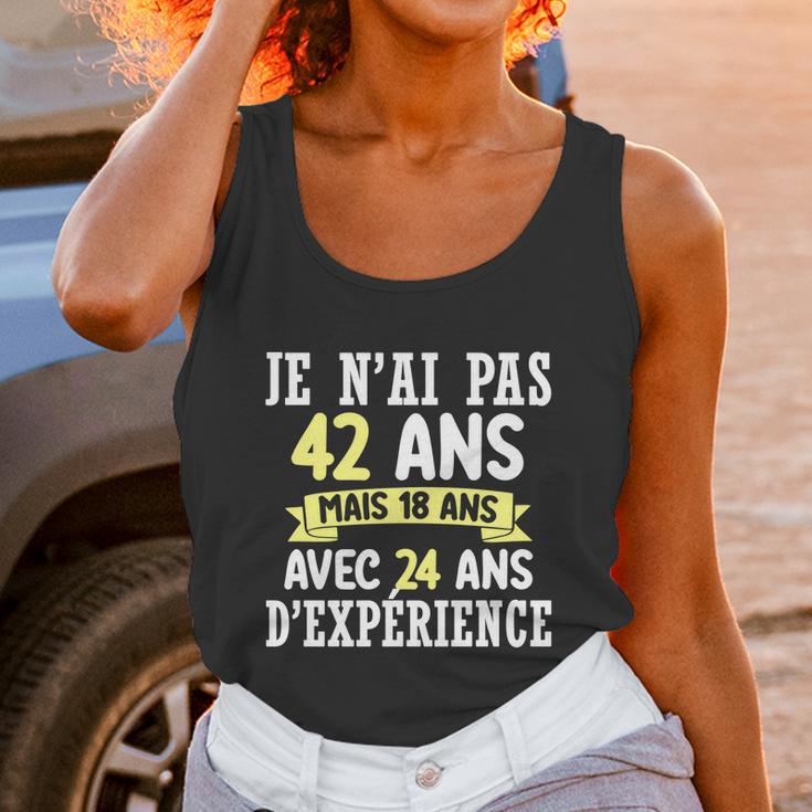 42 Years Birthday Gift For Humour Je Nai Pas 42 Great Gift Unisex Tank Top Gifts for Women